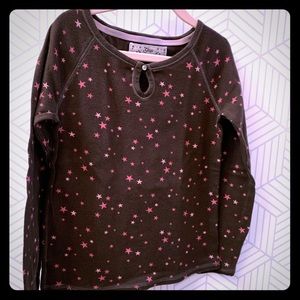 Girl's LS keyhole T-shirt sz 8